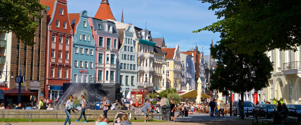 Das Hotel an der Stadthalle - Rostock Hbf - Hotel-Außenansicht