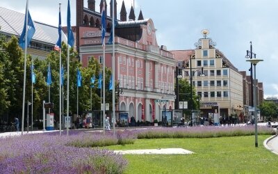Das Hotel an der Stadthalle - Rostock Hbf - Hotel-Außenansicht