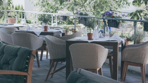 Das Wildeck Hotel & Restaurant - Terrasse/Außenbereich