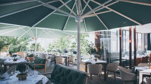 Das Wildeck Hotel & Restaurant - Terrasse/Außenbereich