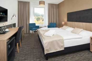 De Lixe Doppelzimmer zur Einzelnutzung, Quelle: Spa Hotel Děvín **** Superior