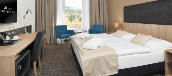 De Luxe Doppelzimmer , Quelle: Spa Hotel Děvín **** Superior