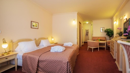 Deluxe Doppelzimmer für 2 Personen mit Deluxe Ausstattung.