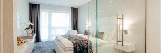 Deluxe Doppelzimmer mit Balkon, Quelle: Spa Hotel Veľká Fatra