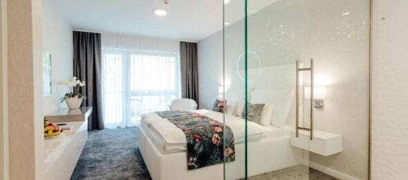 Deluxe Doppelzimmer mit Balkon, Quelle: Spa Hotel Veľká Fatra