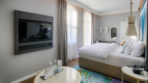 Stilvolles Zimmer 20,3 m2 in modernem Design, nur wenige Schritte vom Spa & Wellness Center entfernt.