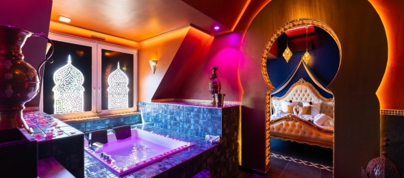 Der Palast aus Tausendundeiner Nacht – Love Room, Jacuzzi, Geheimer Raum, Quelle: MYSTERY ROOMS