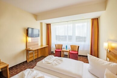  Doppelzimmer, Quelle: Ferien Hotel Rennsteigblick