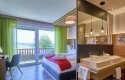 Unsere neu renovierten Design-Doppelzimmer mit Bergblick