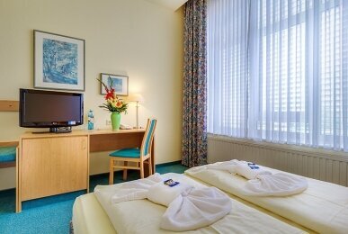 Doppelzimmer Economy, Quelle: Alte Klavierfabrik Meißen