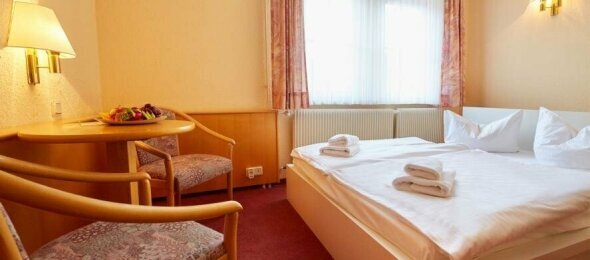 Doppelzimmer Economy zur Einzelnutzung, Quelle: Harzhotel Güntersberge