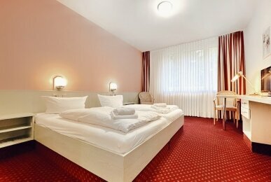 Doppelzimmer (Klassik ohne Dachschräge ), Quelle: WAGNERS Sporthotel Oberhof