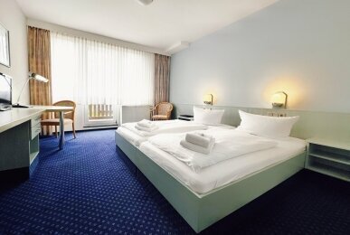 Doppelzimmer (Klassik ohne Dachschräge ), Quelle: WAGNERS Sporthotel Oberhof