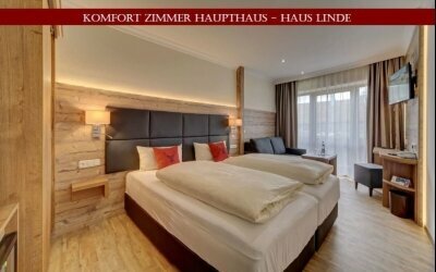 Doppelzimmer Komfort (28 qm²)  - Haupthaus & Gästehaus 