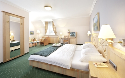 Hell und freundlich ausgestattete Zimmer "Klassik" (21 qm)