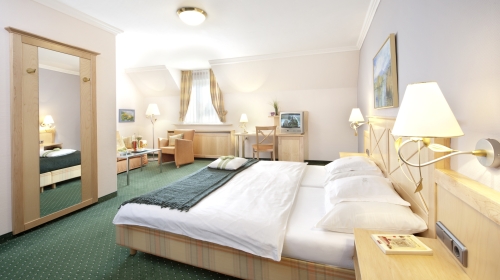 Hell und freundlich ausgestattete Zimmer "Klassik" (21 qm)