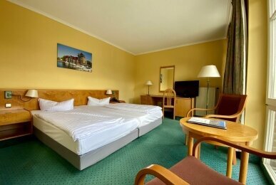 Doppelzimmer Komfort Waldseite, Quelle: Park Hotel Fasanerie Neustrelitz