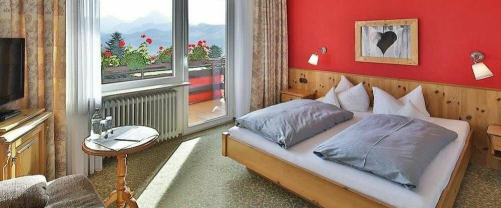 Doppelzimmer mit Alpenblick