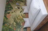  22m²• Blick auf den Innenhof• Hunde erlaubt• Internetzugang• Bettwäsche und Handtücher vorhanden• Badewanne• Schränke im Zimmer• Essbereich• TV• Föhn