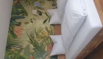  22m²• Blick auf den Innenhof• Hunde erlaubt• Internetzugang• Bettwäsche und Handtücher vorhanden• Badewanne• Schränke im Zimmer• Essbereich• TV• Föhn