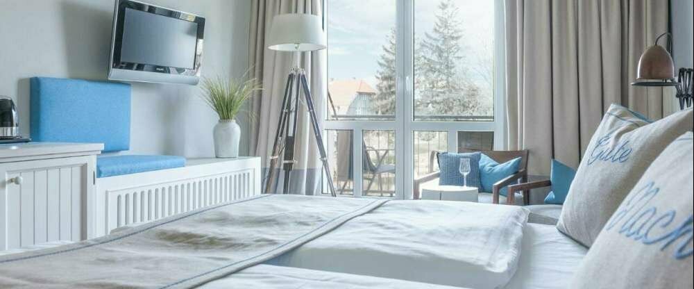 Doppelzimmer mit Terrasse und Flussblick