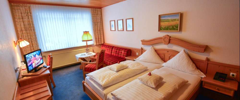 Doppelzimmer ohne für 2 Personen mit Standard Ausstattung.