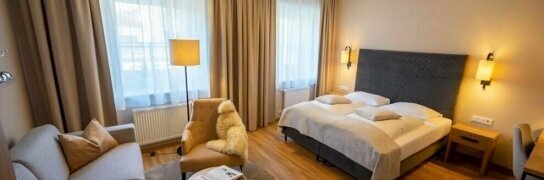 Doppelzimmer Standard Deluxe, Quelle: Post Seefeld Hotel & Spa