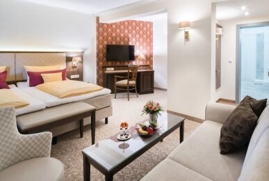 Doppelzimmer Superior, Quelle: Wasserschloss Klaffenbach Schlosshotel Chemnitz