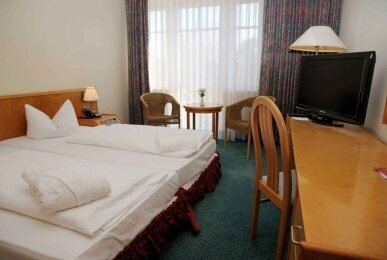 Doppelzimmer Waldseite, Quelle: Park Hotel Fasanerie Neustrelitz