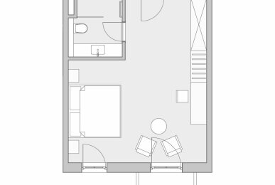 Doppelzimmer zur Einzelnutzung, Quelle: Robenstein Hotel & SPA