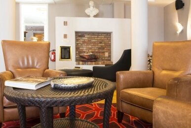 Kaminzimmer , Quelle: Strandhotel Heringsdorf