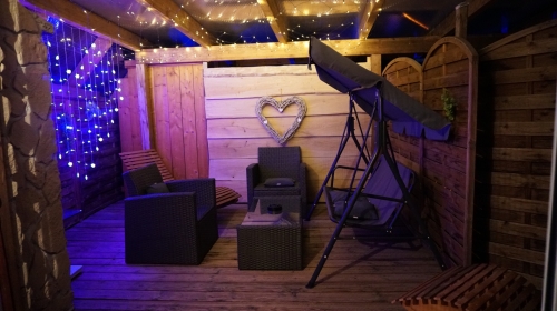 Dream Night Suite 1 - überdachte Dachterrasse
