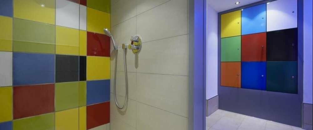 Duschen im Wellnessbereich