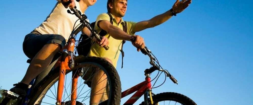 E-Bike Fahrradverleih im Haus