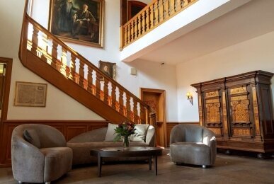 Eingangshalle, Quelle: Berghotel Hoher Knochen