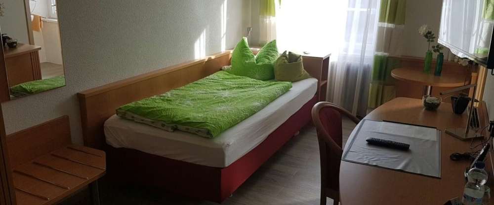 Einzelzimmer Economy für 1 Person mit Standard Ausstattung und Waschmaschine