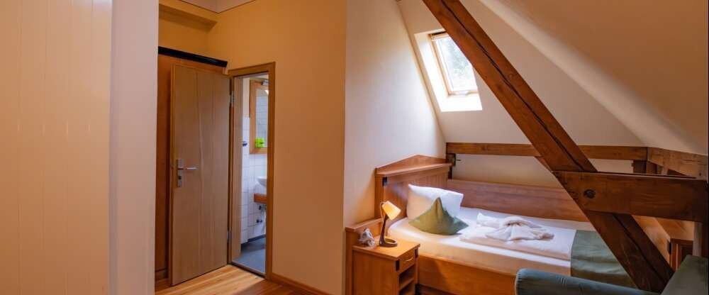 Einzelzimmer Komfort im Kavaliershaus