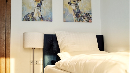 Einzelzimmer in unserem Sterngebäude mit Balkon und Boxspringbett.
inkl. Wlan und Smart-TV. 
Der Balkon hat eine schöne Aussicht auf unseren Biergarten. Zimmer sind im zweiten Stock und durch eine Treppe erreichbar.