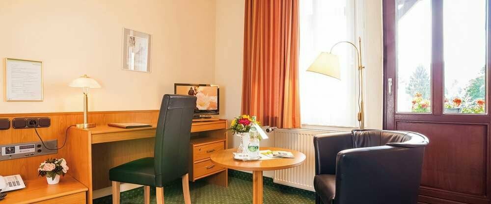 Einzelzimmer im Vitalhotel am Stadtpark