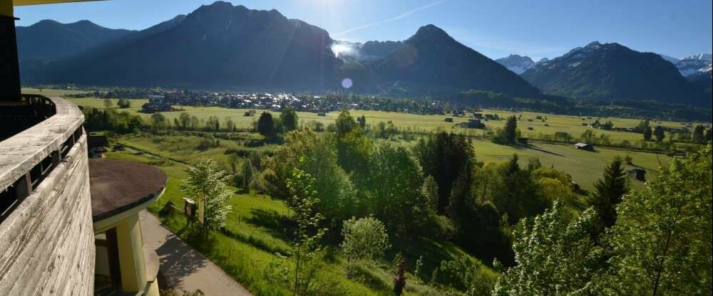 Einzigartige Aussicht vom Naturhotel Waldesruhe