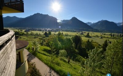 Einzigartige Aussicht vom Naturhotel Waldesruhe