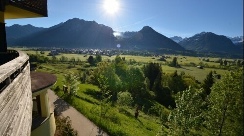 Einzigartige Aussicht vom Naturhotel Waldesruhe