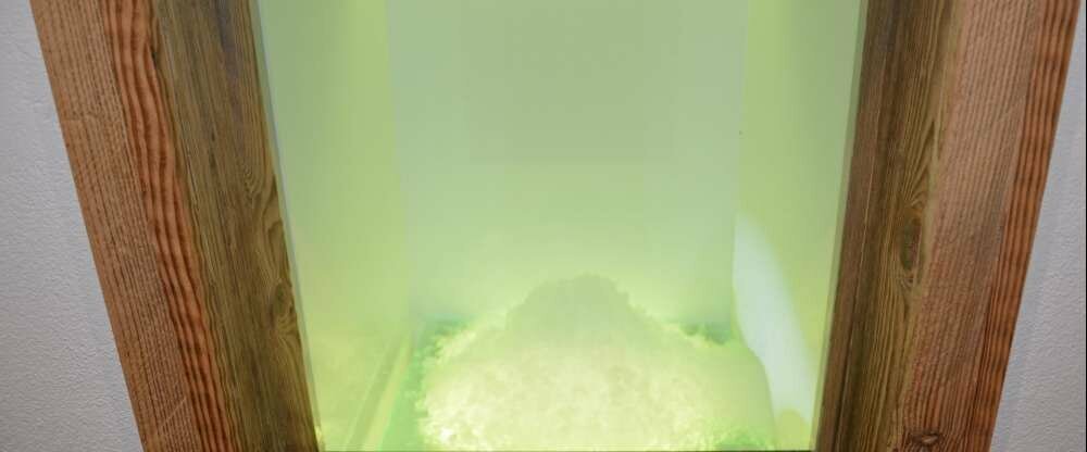 Eisbrunnen im Wellness