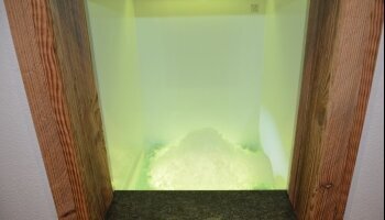 Eisbrunnen im Wellness