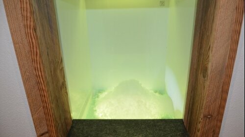 Eisbrunnen im Wellness