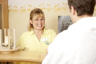 Wellness Empfang, Quelle: Biohotel Eggensberger****