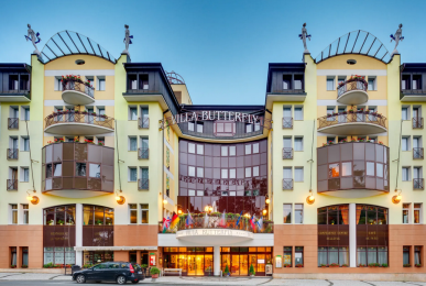 Ensana Health Spa Hotel Butterfly - Hotel-Außenansicht, Quelle: Ensana Health Spa Hotel Butterfly