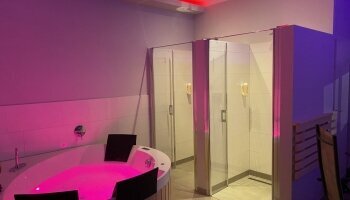 Duschbereich im SPA