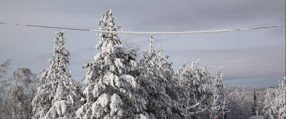 Erzgebirge im Winter
