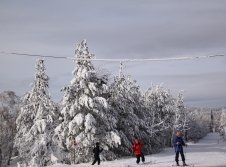 Erzgebirge im Winter